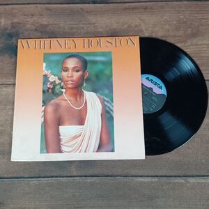 Whitney Houston Self-Titled Debut Album 12 Vinyl Record LP Arista 1985 Vg/VG